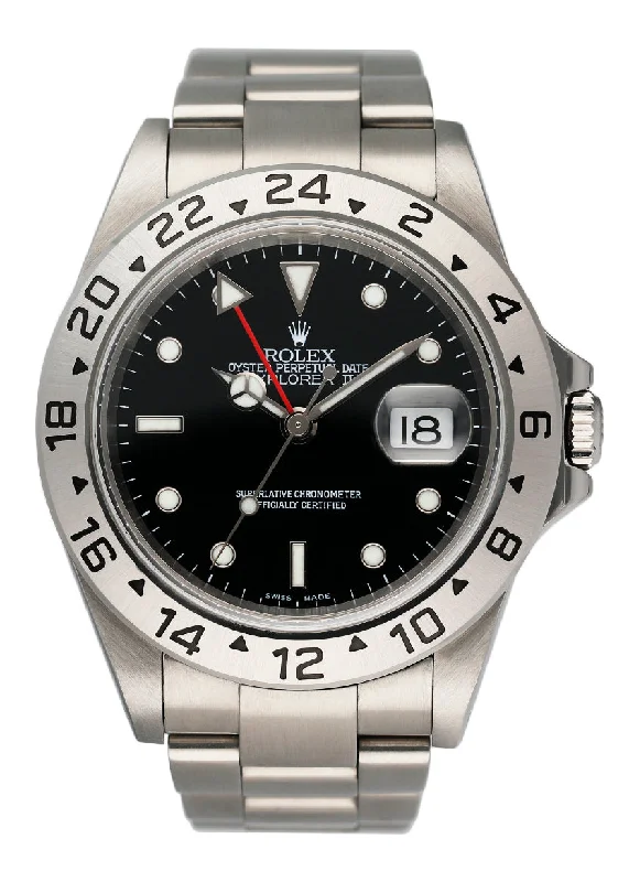 Rolex Watches – Invest in Timeless Quality –Rolex Explorer II 16570 Black Dial Mens Watch