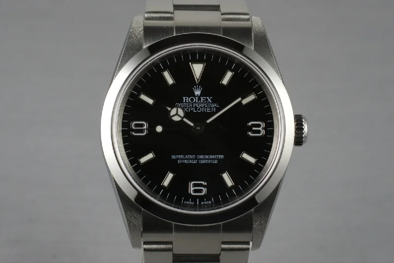 Rolex Watches: A Statement of Luxury –2001 Rolex Explorer 114270