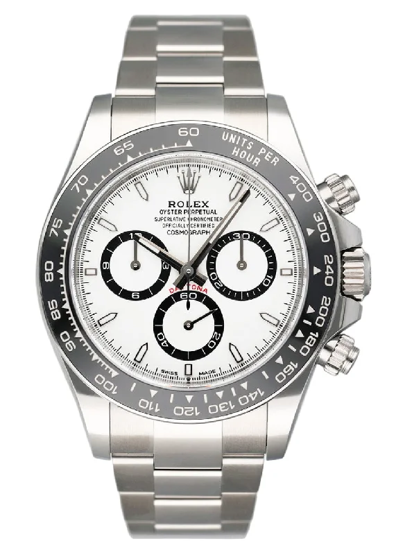 Find Your Signature Rolex Watch –Rolex Cosmograph Daytona 126500LN White Dial Mens Watch Box Papers