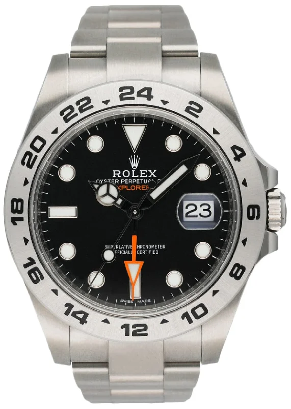 Rolex Watches: For a Life Well Lived –Rolex Explorer II 216570 Black Dial Mens Watch