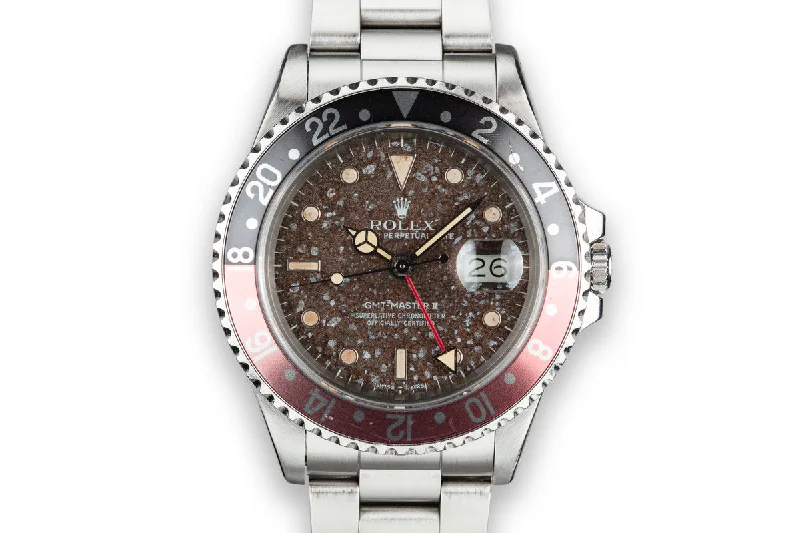 Exquisite Rolex Watches for the Modern Gentleman –1985 Rolex GMT-Master II 16760 "Fat Lady" with "Martian Soil" Dial