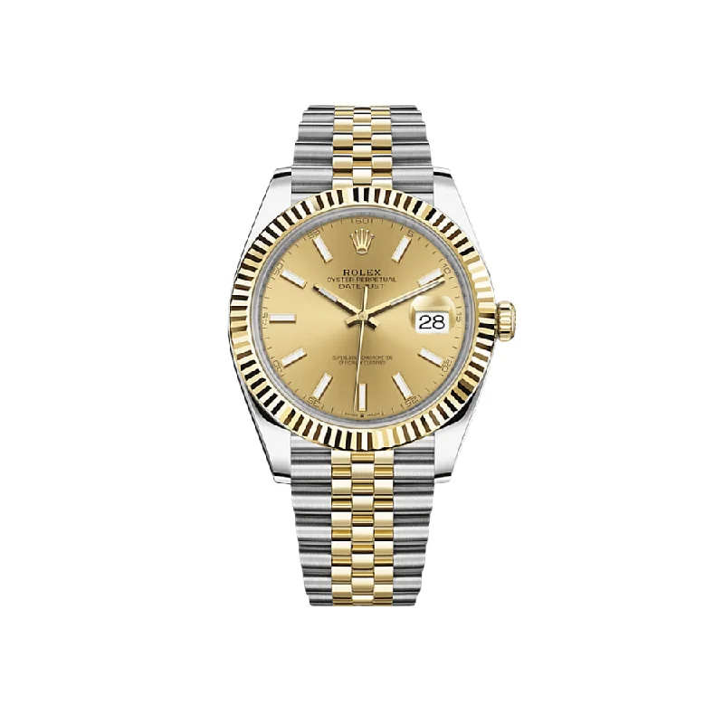 Find the Rolex Watch of Your Dreams –Rolex Datejust 126333 Yellow Gold Stainless Steel Champagne Dial Jubilee (2022)