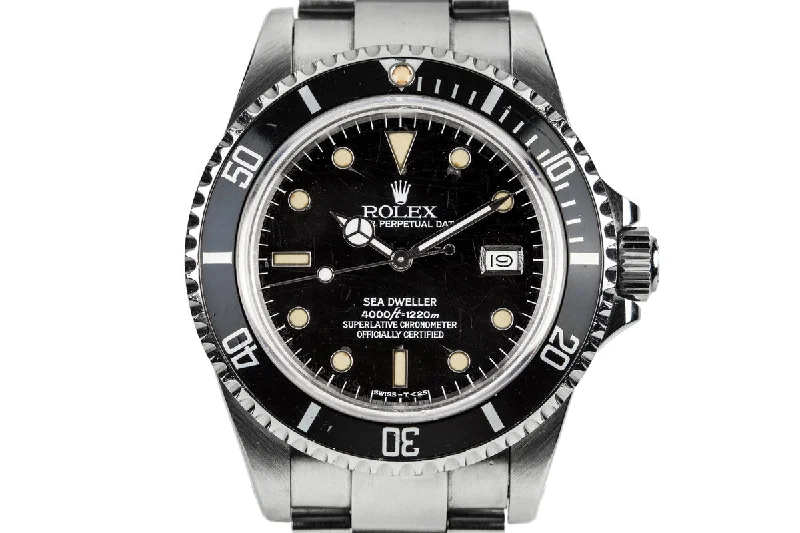 Explore the Exclusive World of Rolex Watches –1983 Rolex Sea-Dweller 16660 with "Spider" Dial