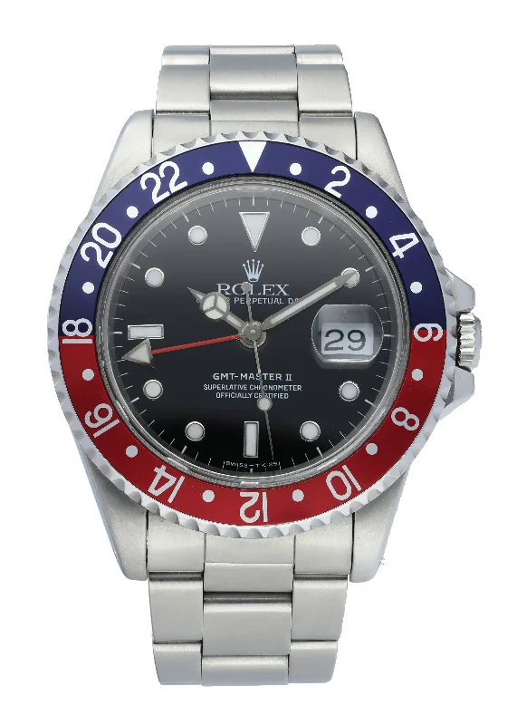 Unleash Your Style with Rolex Watches –Rolex GMT-Master II Pepsi 16710 Men's Watch