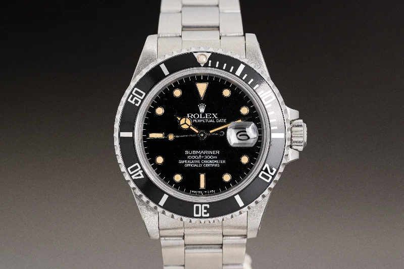 Rolex Watches: The Ultimate Symbol of Luxury –1984 Rolex Submariner 16800 Tritium Lume Plots & Hands Pumpkin Patina