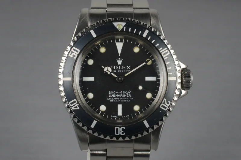 Shop Rolex Watches for Precision and Style –1967 Rolex Submariner 5512