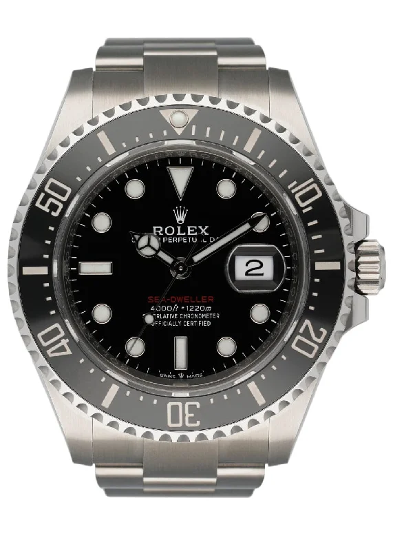 Rolex Watches: Unrivaled Style and Precision –Rolex Sea-Dweller 126600 Black Dial Mens Watch Box Papers