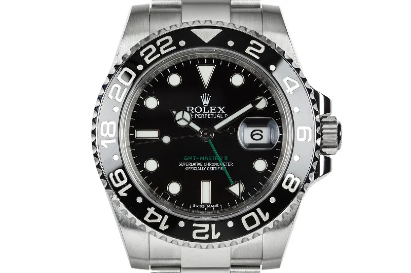 Explore the World of Rolex Watches –2016 Rolex GMT-Master II 116710 with Box and Papers