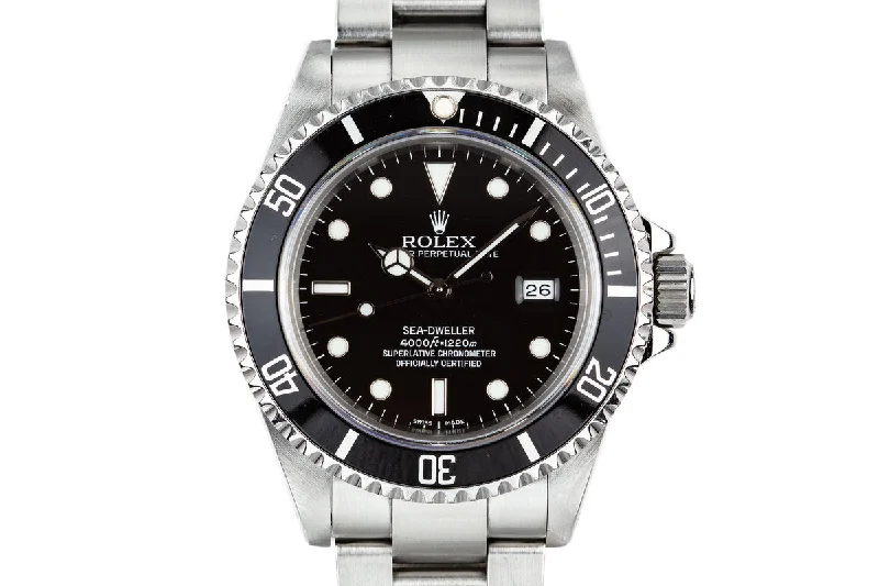 Rolex Watches: A Perfect Combination of Beauty and Function –1991 Rolex Sea-Dweller 16600