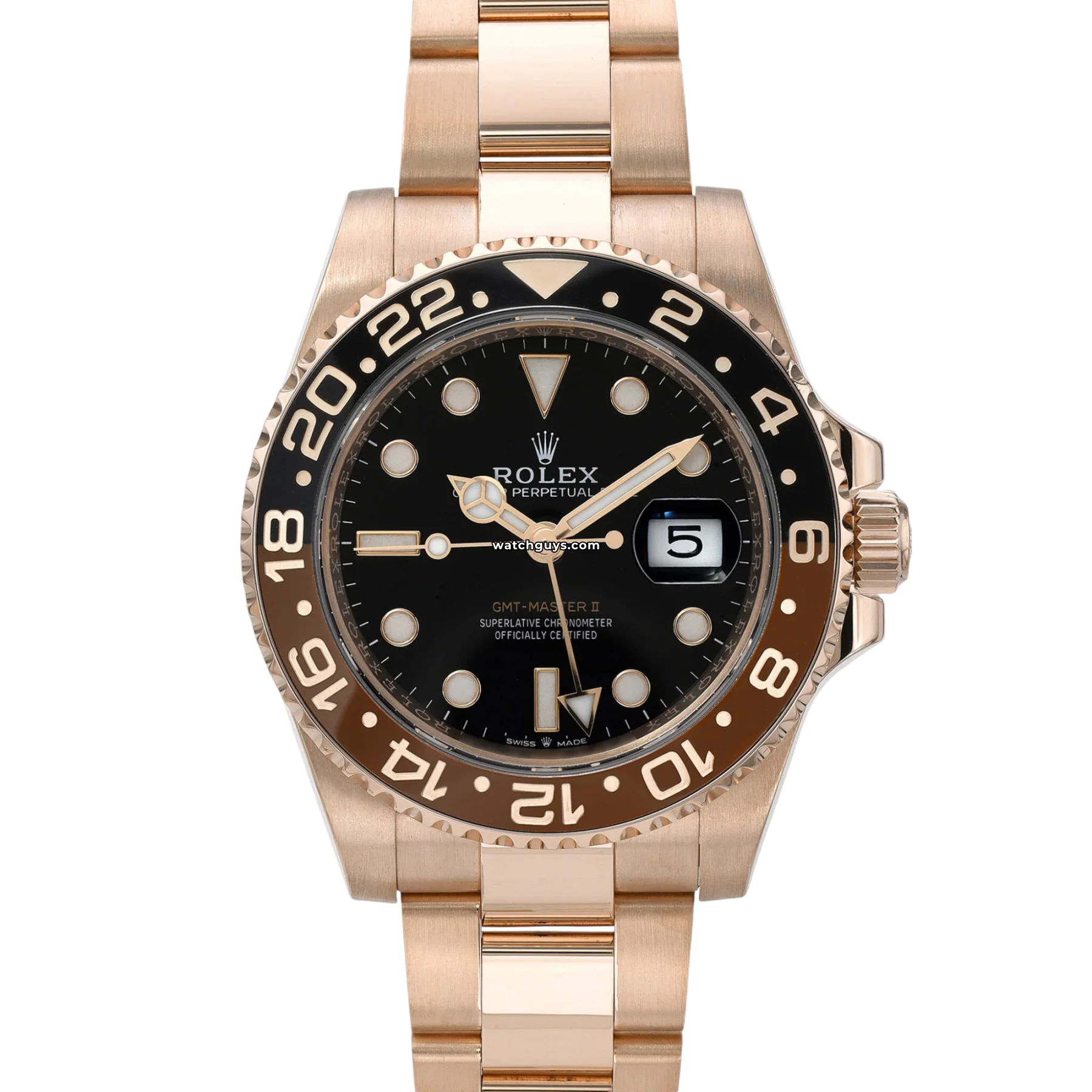 Rolex Watches: Unmatched Luxury & Craftsmanship –Rolex GMT-Master II 126715CHNR Root Beer