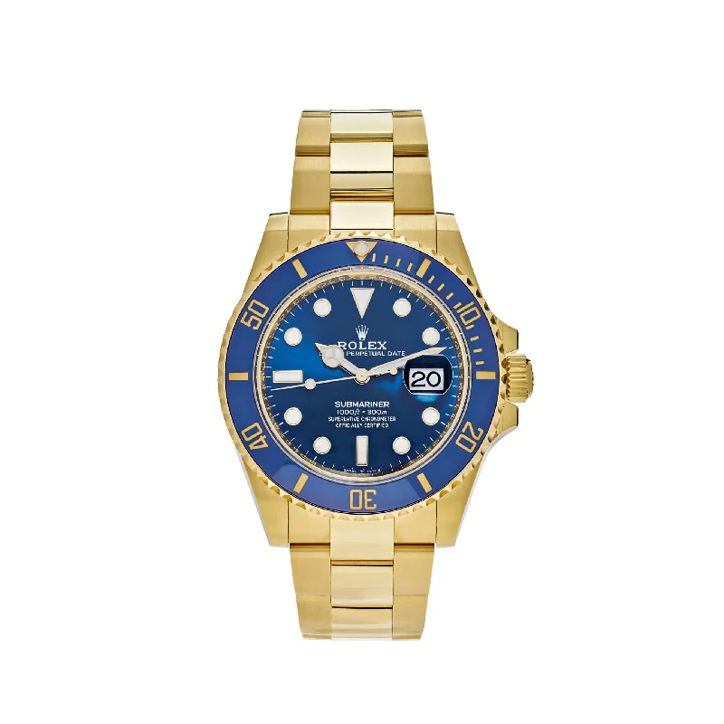 Discover the Legacy of Rolex Watches –Rolex Submariner Date 126618LB Yellow Gold Blue Dial (2023)