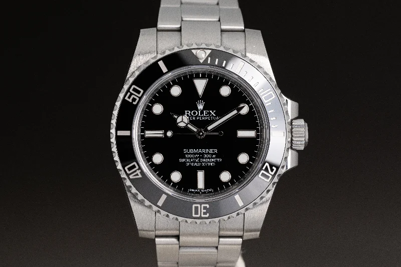 Rolex Watches: Precision, Luxury, Perfection –2016 Rolex Submariner 114060 with Box