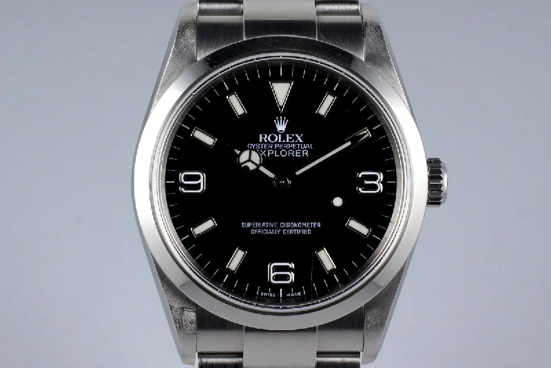 Explore Rolex Watches for Modern Luxury –2005 Rolex Explorer 114270