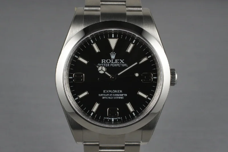 Rolex Watches: Unmatched Luxury & Craftsmanship –2014 Rolex Explorer 214270 with Box