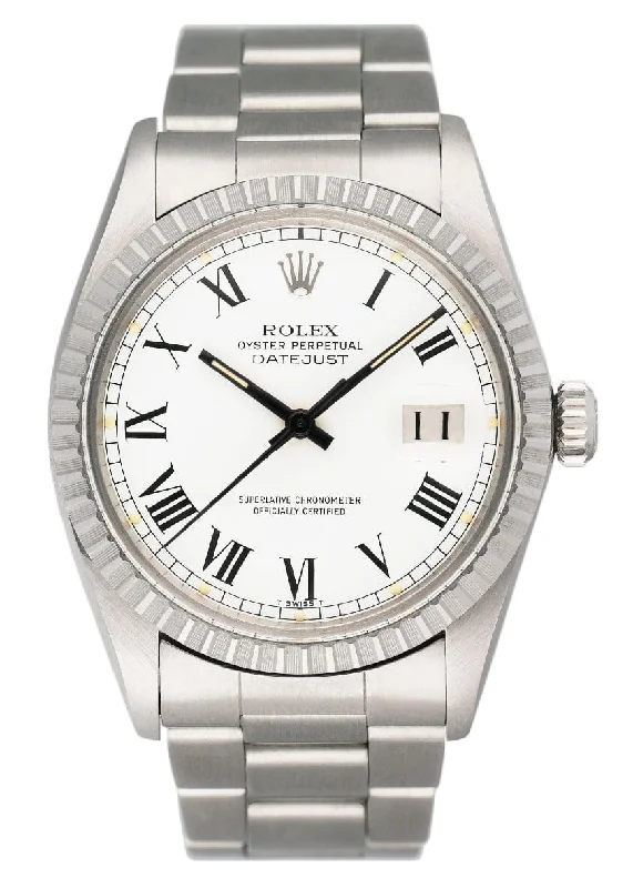 Rolex Watches – The Luxury You Deserve –Rolex Datejust 16030 White Buckley Dial Mens Watch