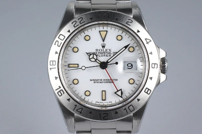 Rolex Watches – Luxury That Lasts a Lifetime –1991 Rolex Explorer II 16570 White Dial