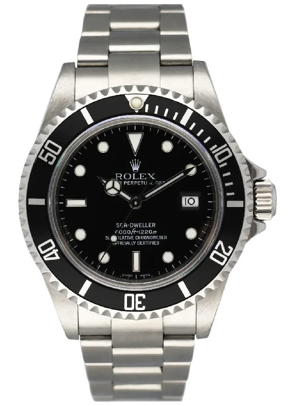 Find the Rolex Watch That Defines You –Rolex Oyster Perpetual Sea-Dweller 16600 Mens Watch Box Papers