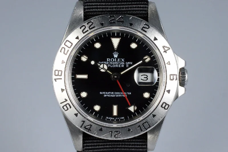 Rolex Watches – A Gift of Luxury –1991 Rolex Explorer II 16570 Black Dial