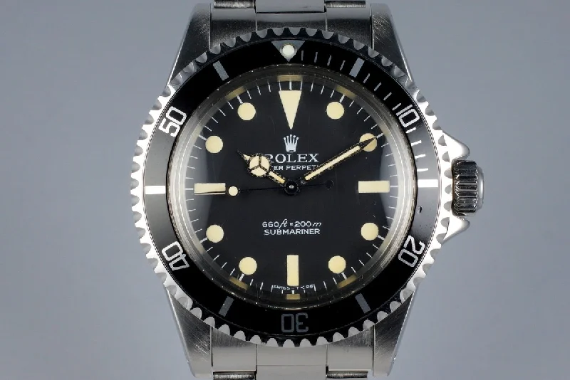 Rolex Watches: Elevating the Standard of Luxury –1977 Rolex Submariner 5513 ‘Pre-Comex’ Dial