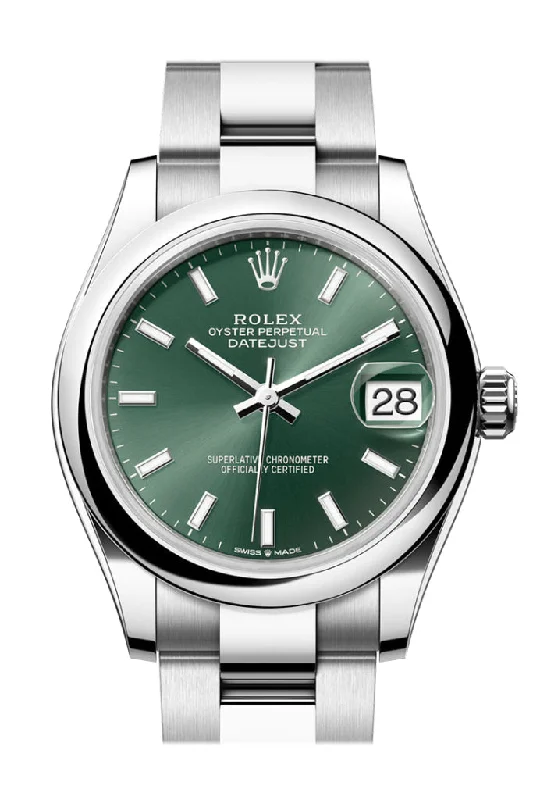 Rolex Watches – An Investment in Luxury –Rolex Datejust 31 Green Dial Oyster Ladies Watch 278240 278240-0011