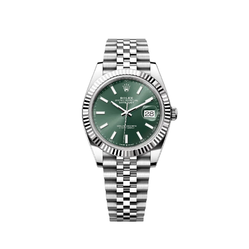 Iconic Rolex Timepieces You Can't Miss –Rolex Datejust 126334 Stainless Steel Green Dial Jubilee (2024)