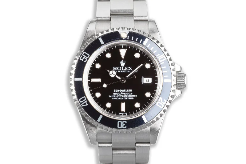 Rolex Watches: Elevating the Standard of Luxury –1997 Rolex Sea-Dweller 16600 with Box, Papers, Tools, & Hangtag