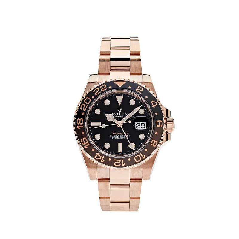 Discover Rolex's Iconic Watch Collections –Rolex GMT-Master II 126715CHNR 'Root Beer' Rose Gold Black Dial (2020)