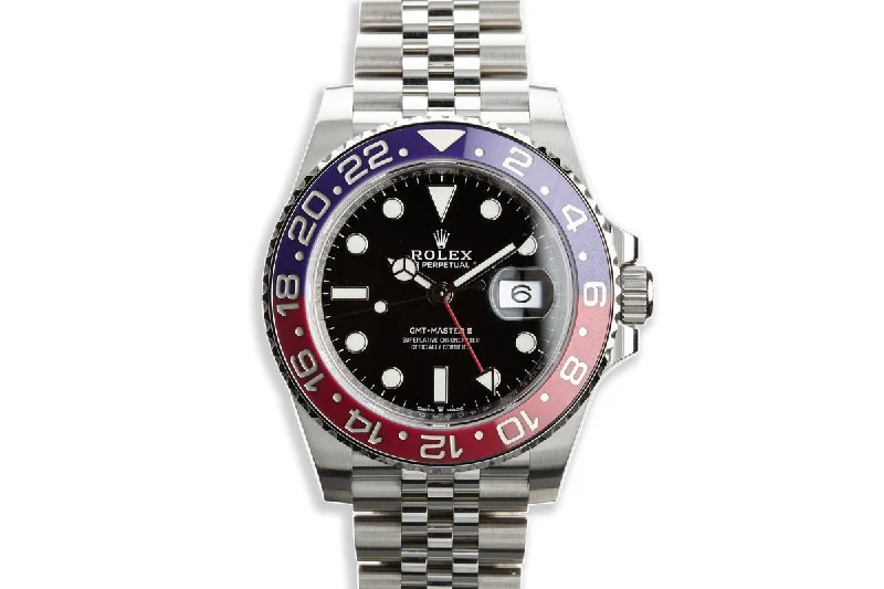 Explore the World of Rolex Watches –2018 Rolex GMT-Master II 126710 BLRO MK I "Violet" Bezel with Box and Papers