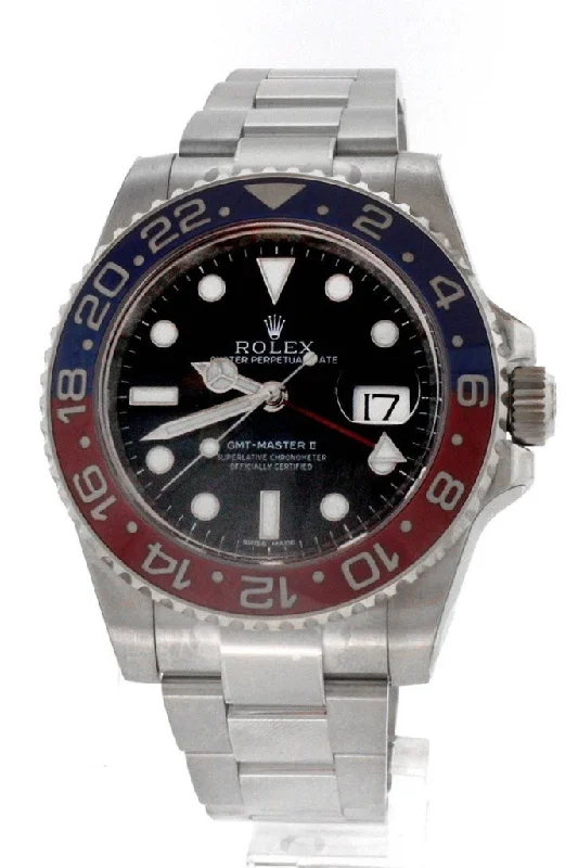 Own a Rolex: The Definition of Luxury –ROLEX GMT-Master II Black Dial Blue And Red Blue Bezel Watch 116719BLRO 116719