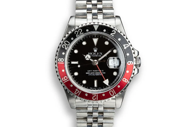 Shop Limited Edition Rolex Watches –1989 Rolex GMT-Master II "Coke" with Box and Papers