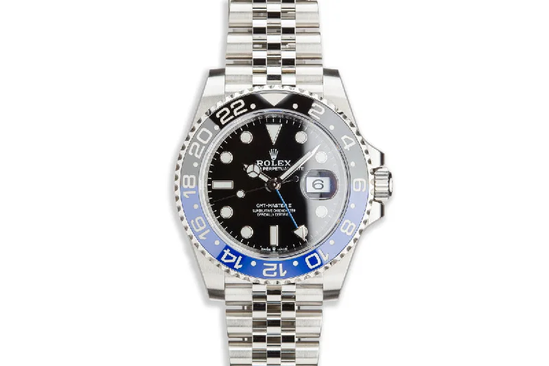 Discover Rolex Watches for Every Occasion –2020 Rolex GMT-Master II 126710BLNR "Batman" Box and Card