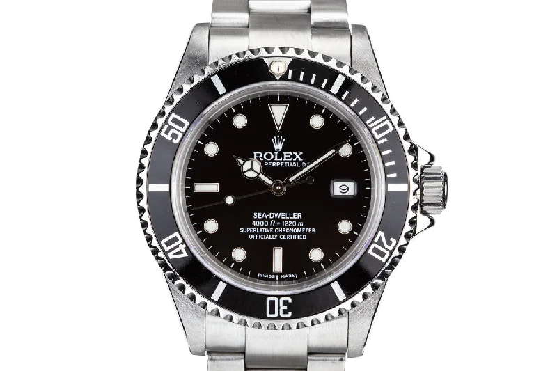 Unveil the Beauty of Rolex Watches –2007 Rolex Sea-Dweller 16600