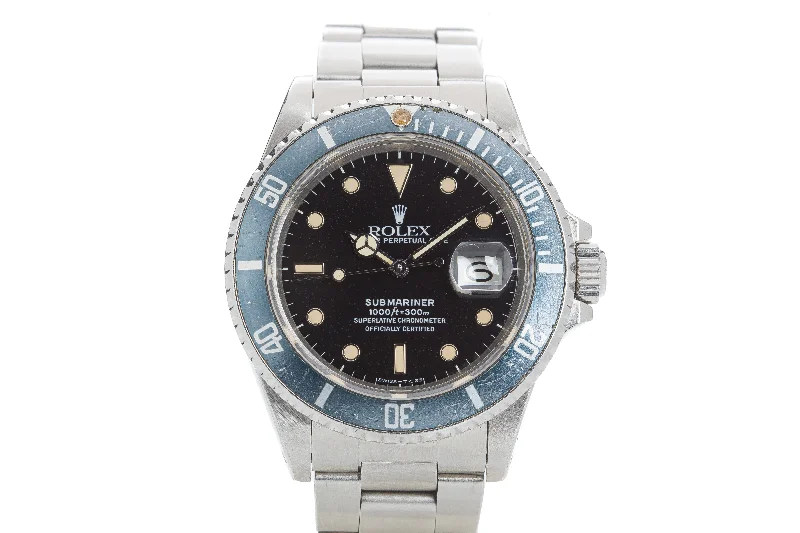 Unveil the Beauty of Rolex Watches –1986 Rolex Submariner 168000 With Box & Service Papers