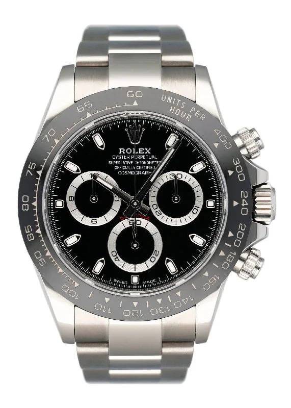 Rolex Watches – A Gift of Luxury –Rolex Cosmograph Daytona 116500LN Black Dial Mens Watch Box Papers