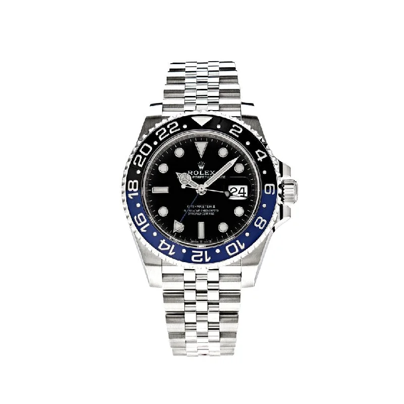 Shop Luxury Rolex Timepieces for Every Style –Rolex GMT-Master II 126710BLNR 'Batgirl' Stainless Steel Jubilee (2023)