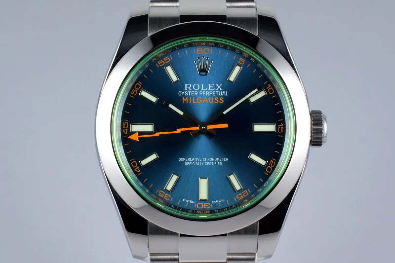 Rolex Watches – Invest in Timeless Quality –2016 Rolex Milgauss 116400GV with Box and Papers