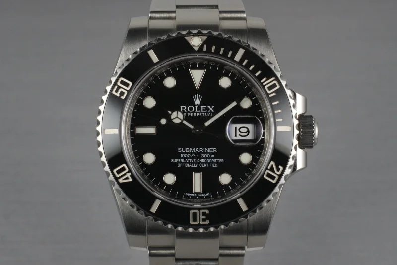 Timeless Elegance with Rolex Watches –2010 Rolex Submariner 116610 with Box and Papers