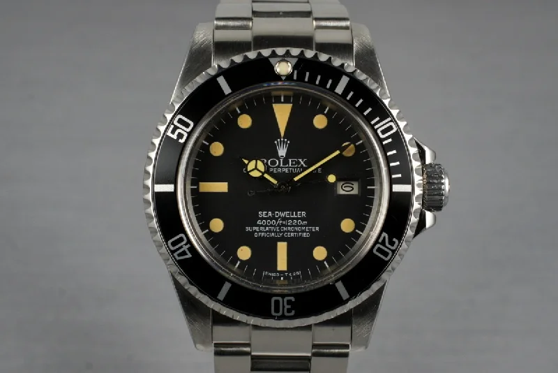 Rolex Watches: Timelessly Designed for You –1982 Rolex Sea-Dweller 16660 with Box and Papers