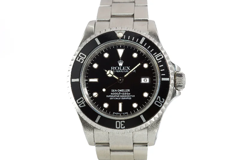 Iconic Rolex Timepieces You Can't Miss –1996 Rolex Sea-Dweller 16600 Full Set