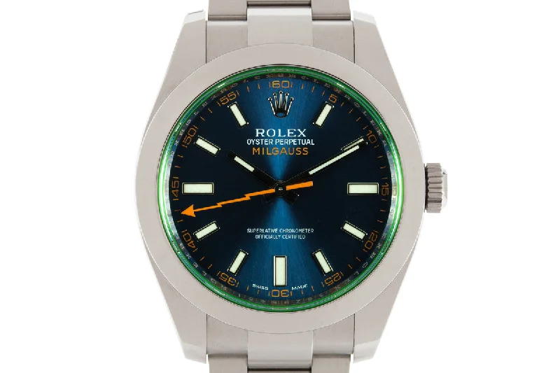 Shop Limited Edition Rolex Watches –Rolex Milgauss 116400GV with Box