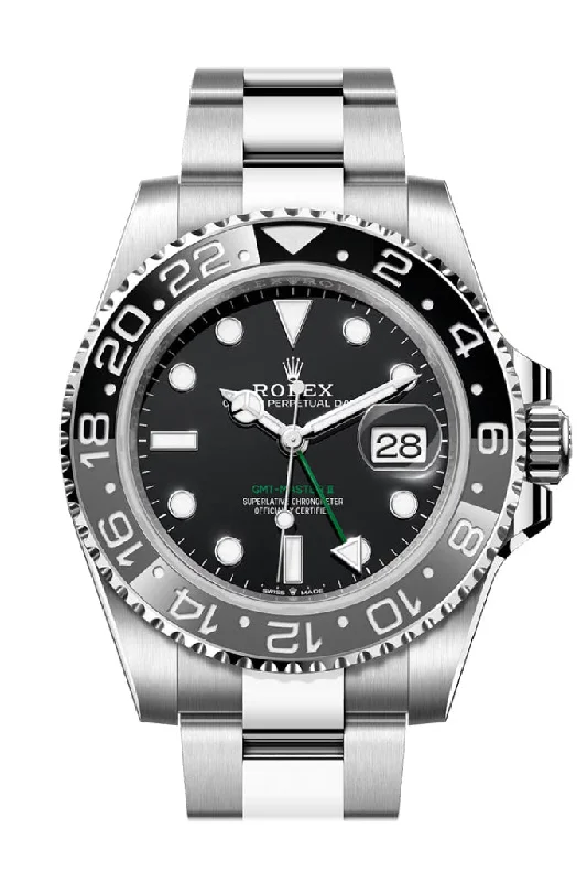 Rolex Watches for Collectors and Connoisseurs –Rolex GMT-Master II Black Dial Grey-Black Bezel Men's Watch 126710GRNR 2024 Releases