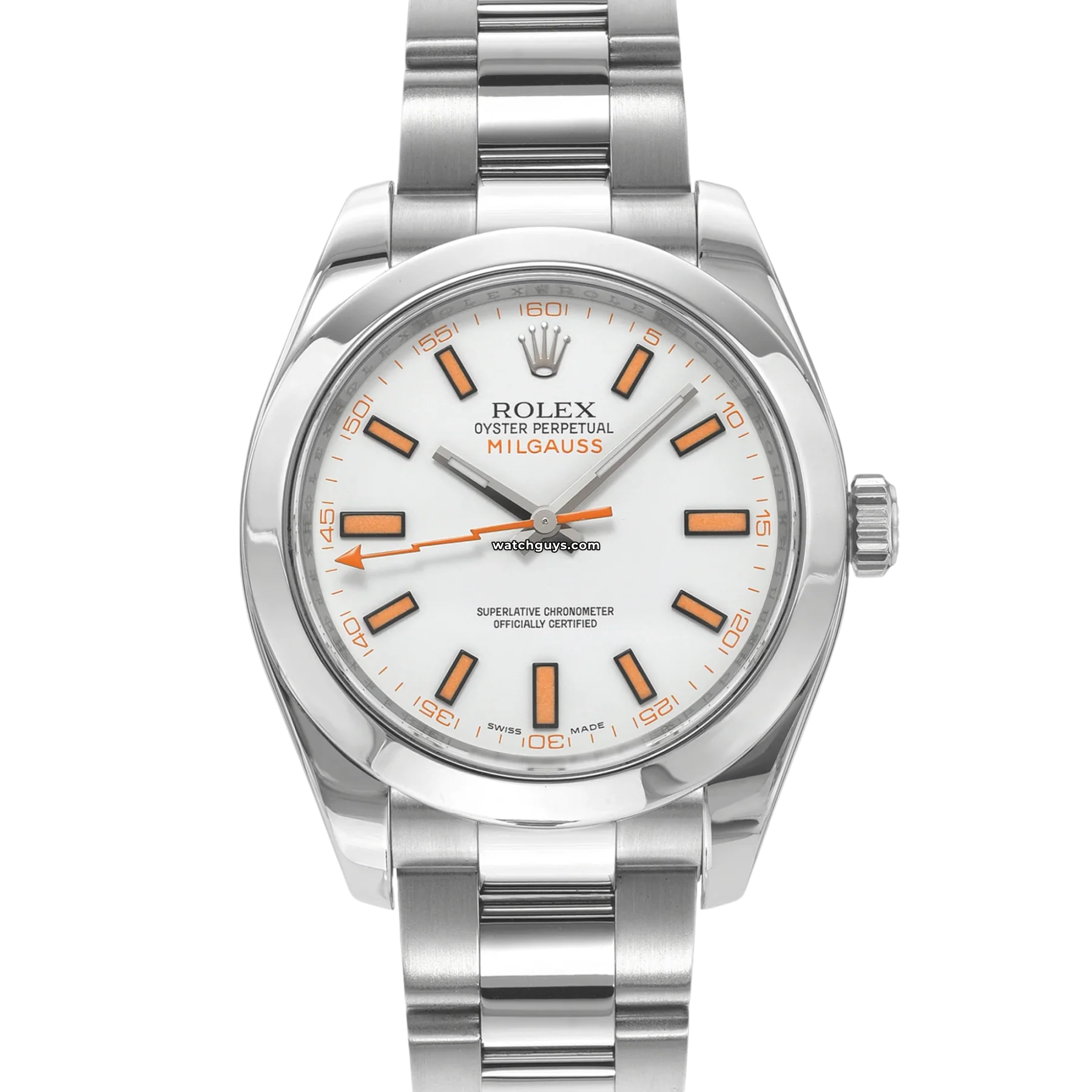 Rolex Watches: The Epitome of Excellence –Rolex Milgauss 116400 White