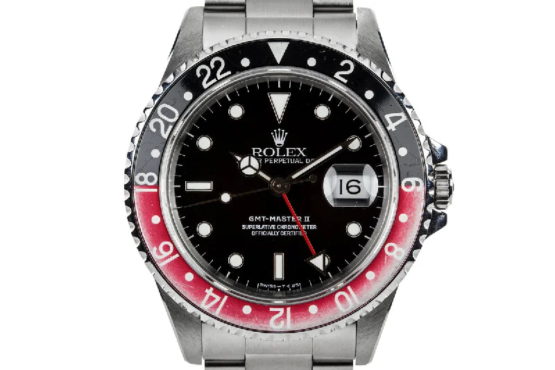 Rolex Watches – An Investment in Luxury –1990 Rolex GMT-Master II 16710 with Faded "Coke" Bezel Insert