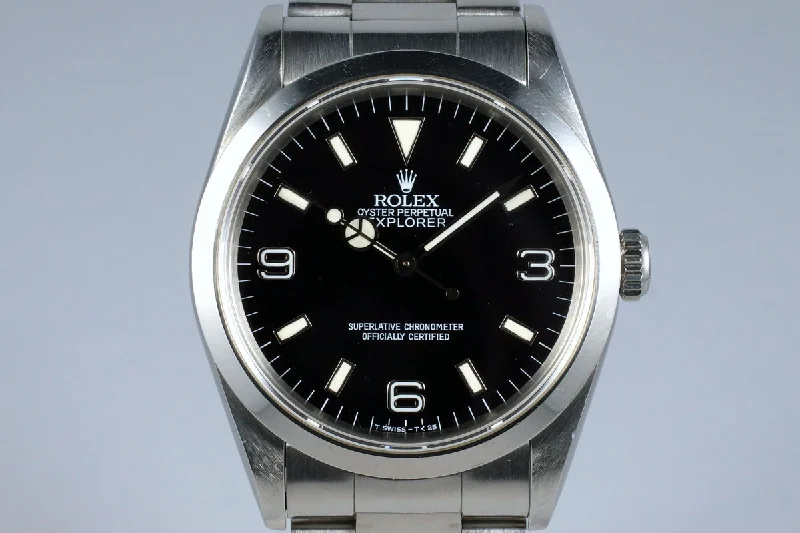 Discover the Art of Time with Rolex Watches –1991 Rolex Explorer 14270