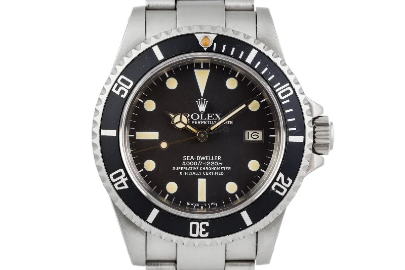 Rolex Watches – The Luxury You Deserve –1982 Rolex Sea-Dweller 16660 Matte Dial