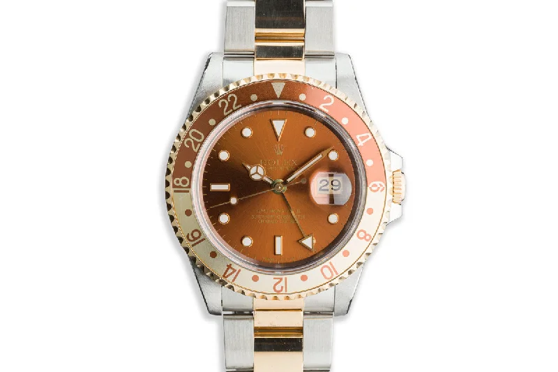 Luxury Rolex Watches for the Elite –1993 Rolex Two-Tone GMT-Master II 16713 "Rootbeer"