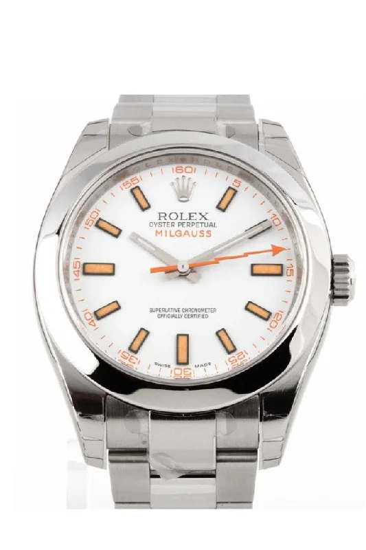 Rolex Watches – An Icon in Every Detail –ROLEX Milgauss White Dial Men's Watch 116400 DC