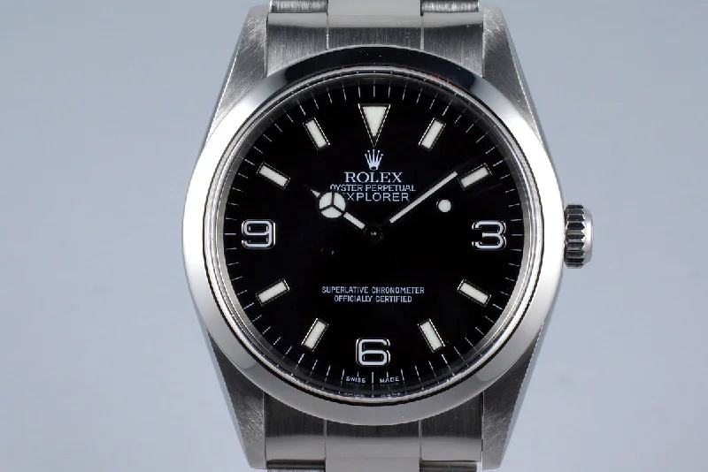 Rolex Watches: Elevating the Standard of Luxury –1999 Rolex Explorer14270