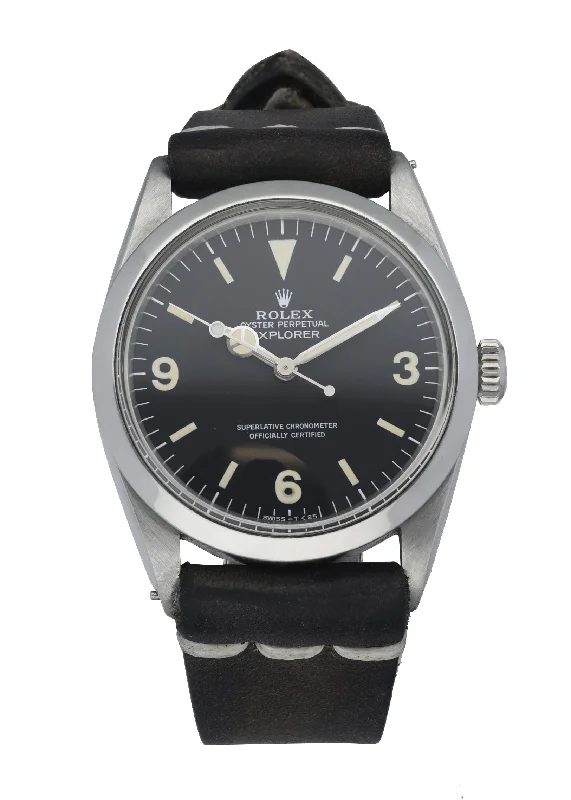 Explore the World of Rolex Watches –Rolex Explorer 1016 Vintage Mens Watch