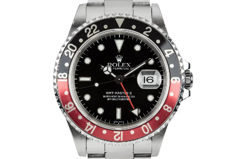 A Wide Selection of Rolex Watches for You –1998 Rolex GMT-Master II 16710 with "Coke Bezel Insert